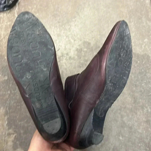 Rudsak purple leather knee high kitten heels pointy  toe shoes - Picture 7 of 8